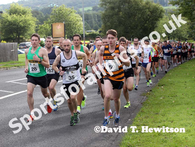 Start of the Prudhoe Miners Race.